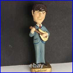 Vintage Beatles 1964 Car Mascots 8 Bobb'n Bobble Head Nodders Complete Set of 4