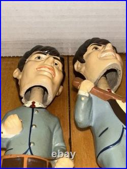 Vintage Beatles 1964 Car Mascots 8 Bobb'n Bobble Head Nodders Complete Set of 4