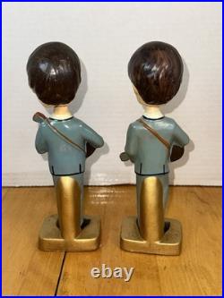 Vintage Beatles 1964 Car Mascots 8 Bobb'n Bobble Head Nodders Complete Set of 4