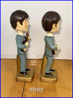 Vintage Beatles 1964 Car Mascots 8 Bobb'n Bobble Head Nodders Complete Set of 4