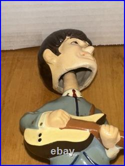 Vintage Beatles 1964 Car Mascots 8 Bobb'n Bobble Head Nodders Complete Set of 4