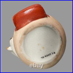 Vintage Bisque Porcelain Granny Nodder Bobblehead Ashtray