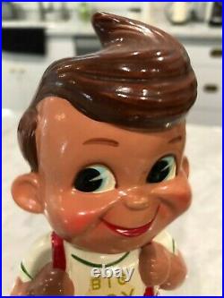 Vintage Bob's Big Boy Genuine Original Bobbing Head Knodder Bobble Head Doll