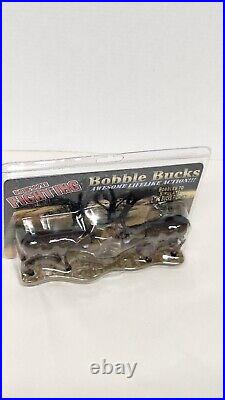 Vintage Bobble Bucks heads Deer Bucks Fighting Truck Dash Lifelike New In Box