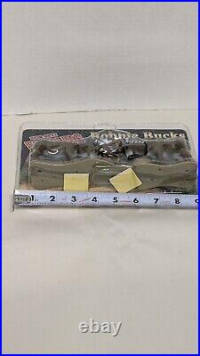 Vintage Bobble Bucks heads Deer Bucks Fighting Truck Dash Lifelike New In Box