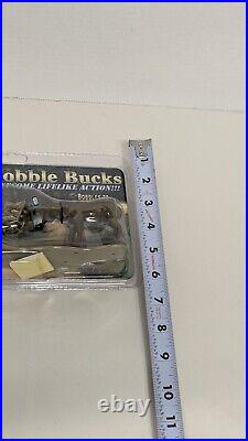 Vintage Bobble Bucks heads Deer Bucks Fighting Truck Dash Lifelike New In Box