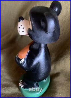 Vintage Bobble Head Bear Jasper, Canada Rare And Unusual