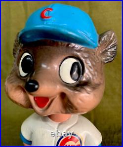Vintage Bobble Head Chicago Cubs Baseball Mascot Beautiful Vintage Bobble Head Chicago Cubs Baseball Mascot Beautiful
