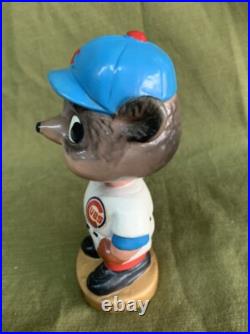 Vintage Bobble Head Chicago Cubs Baseball Mascot Beautiful Vintage Bobble Head Chicago Cubs Baseball Mascot Beautiful