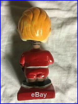 Vintage Bobblehead Mini Detroit Redwings Extremely Scarce Nodder 1960 NOS WithBox