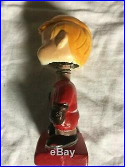 Vintage Bobblehead Mini Detroit Redwings Extremely Scarce Nodder 1960 NOS WithBox