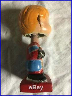 Vintage Bobblehead Mini Montreal Canadien Extremely Scarce Nodder 1960 NOS WithBox
