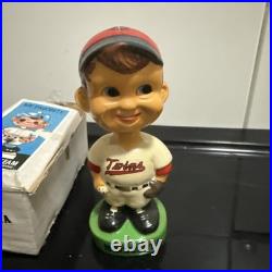 Vintage Bobblehead Nodder Minnesota Twins Baseball Rare Fielder Original Box