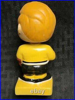 Vintage Boston Hockey Mini Nodder Bobblehead Ceramic NOS