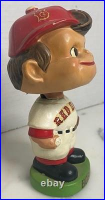 Vintage Boston Red Sox Nodder Bobblehead Baseball Figurine Green Base (1962-65)