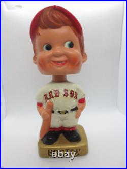Vintage Boston Red Sox Wedge Gold Base Nodder Bobblehead Restored Vintage Boston Red Sox Wedge Gold Base Nodder Bobblehead Restored