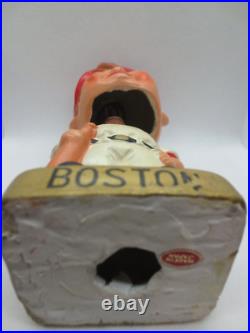 Vintage Boston Red Sox Wedge Gold Base Nodder Bobblehead Restored Vintage Boston Red Sox Wedge Gold Base Nodder Bobblehead Restored