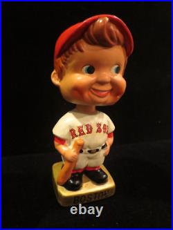 Vintage Boston Red Sox Wedge Gold Base Nodder Bobblehead Restored