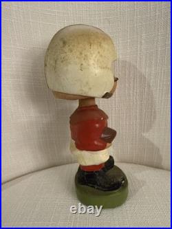 Vintage Boston University Football Bobblehead Nodder 1960s Japan Ceramic Origina