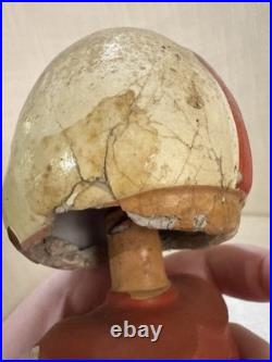 Vintage Boston University Football Bobblehead Nodder 1960s Japan Ceramic Origina