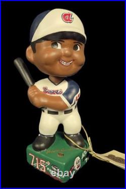Vintage Catman Bobblehead (2000) Hank Aaron Atlanta Braves Ltd. Ed. #2/44