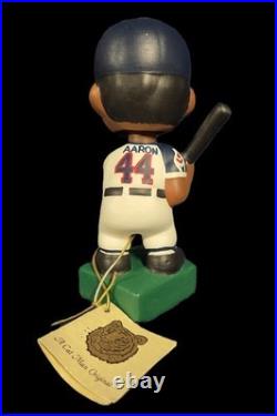 Vintage Catman Bobblehead (2000) Hank Aaron Atlanta Braves Ltd. Ed. #2/44