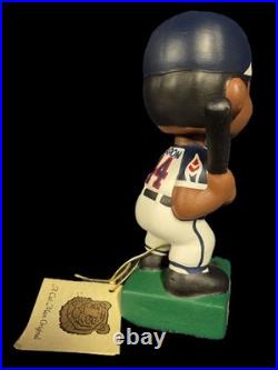 Vintage Catman Bobblehead (2000) Hank Aaron Atlanta Braves Ltd. Ed. #2/44