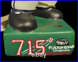 Vintage Catman Bobblehead (2000) Hank Aaron Atlanta Braves Ltd. Ed. #2/44