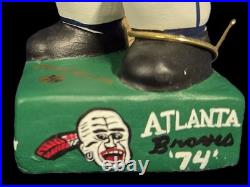 Vintage Catman Bobblehead (2000) Hank Aaron Atlanta Braves Ltd. Ed. #2/44