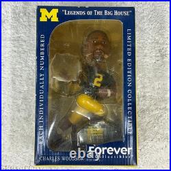 Vintage Charles Woodson Michigan Wolverines Bobblehead Heisman Big House Legends