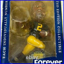 Vintage Charles Woodson Michigan Wolverines Bobblehead Heisman Big House Legends