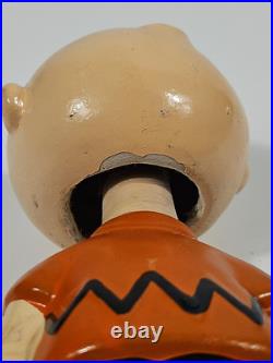 Vintage Charlie Brown Peanuts Gang 1964 Nodder Bobblehead Lego Japan 6