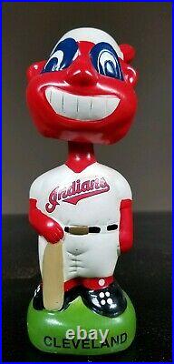 Vintage Cheif Wahoo CLEVELAND INDIANS Limited Edition Bobblehead NIB 1997 RARE