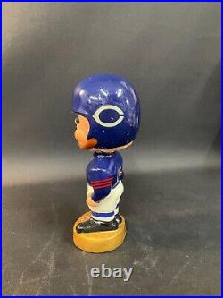 Vintage Chicago Bears NFL Football Gold Base BOBBLEHEAD 1960's 00 SHARP