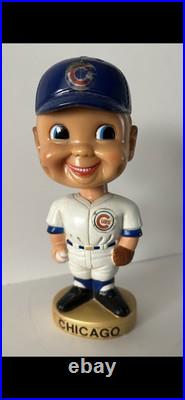 Vintage Chicago Cubs Bobblehead Nodder Plastic 1974 Very Good Condition