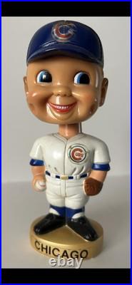Vintage Chicago Cubs Bobblehead Nodder Plastic 1974 Very Good Condition