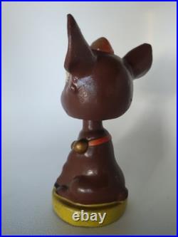 Vintage Christmas Reindeer Bobblehead Japan RARE