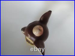 Vintage Christmas Reindeer Bobblehead Japan RARE