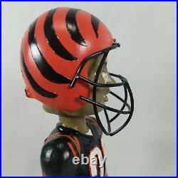 Vintage Cincinnati Bengals Mascot #00 Who Dey Fan Club Bobblehead NFL Nodder