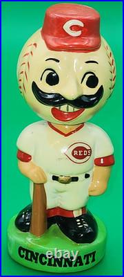 Vintage Cincinnati Reds Bobblehead Ceramic