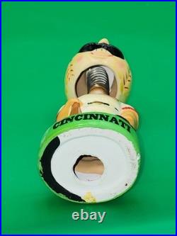 Vintage Cincinnati Reds Bobblehead Ceramic