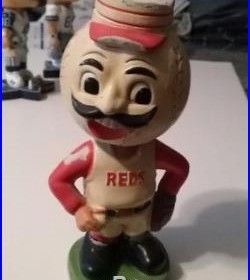 Vintage Cincinnati Reds Bobblehead, No Box