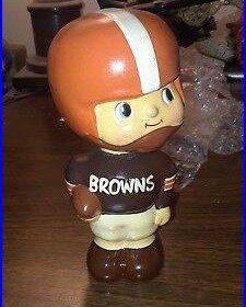 Vintage Cleveland Browns Bobblehead Witho The Base