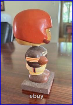 Vintage Cleveland Browns Football Bobblehead Collectible Figure 1960s