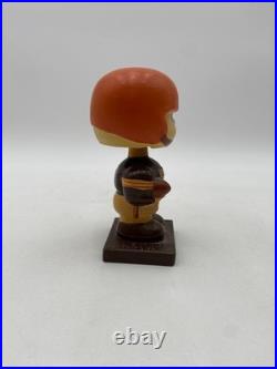Vintage Cleveland Browns football bobblehead Square base 1962