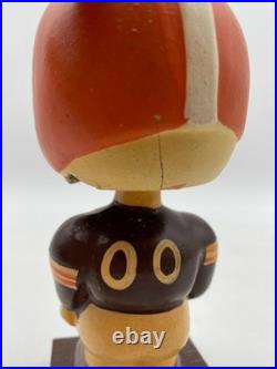 Vintage Cleveland Browns football bobblehead Square base 1962