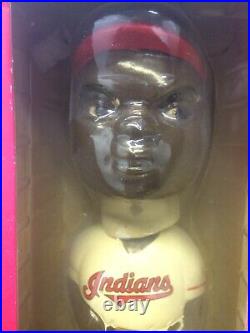 Vintage Cleveland Indians Black Bobblehead Nodder Twins Enterprise MLB TEI
