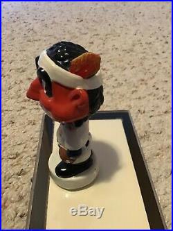 Vintage Cleveland Indians Mascot Mini Bobble Head 4 1/2 Nodder. 1961-63