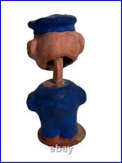 Vintage Composition Nodder Bobble Head Palmer Cox Brownie Beat Cop