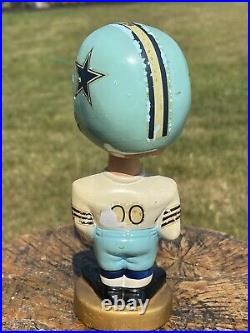 Vintage Dallas Cowboys NFL Football Sports Specialties NODDER BOBBLE HEAD 1960's